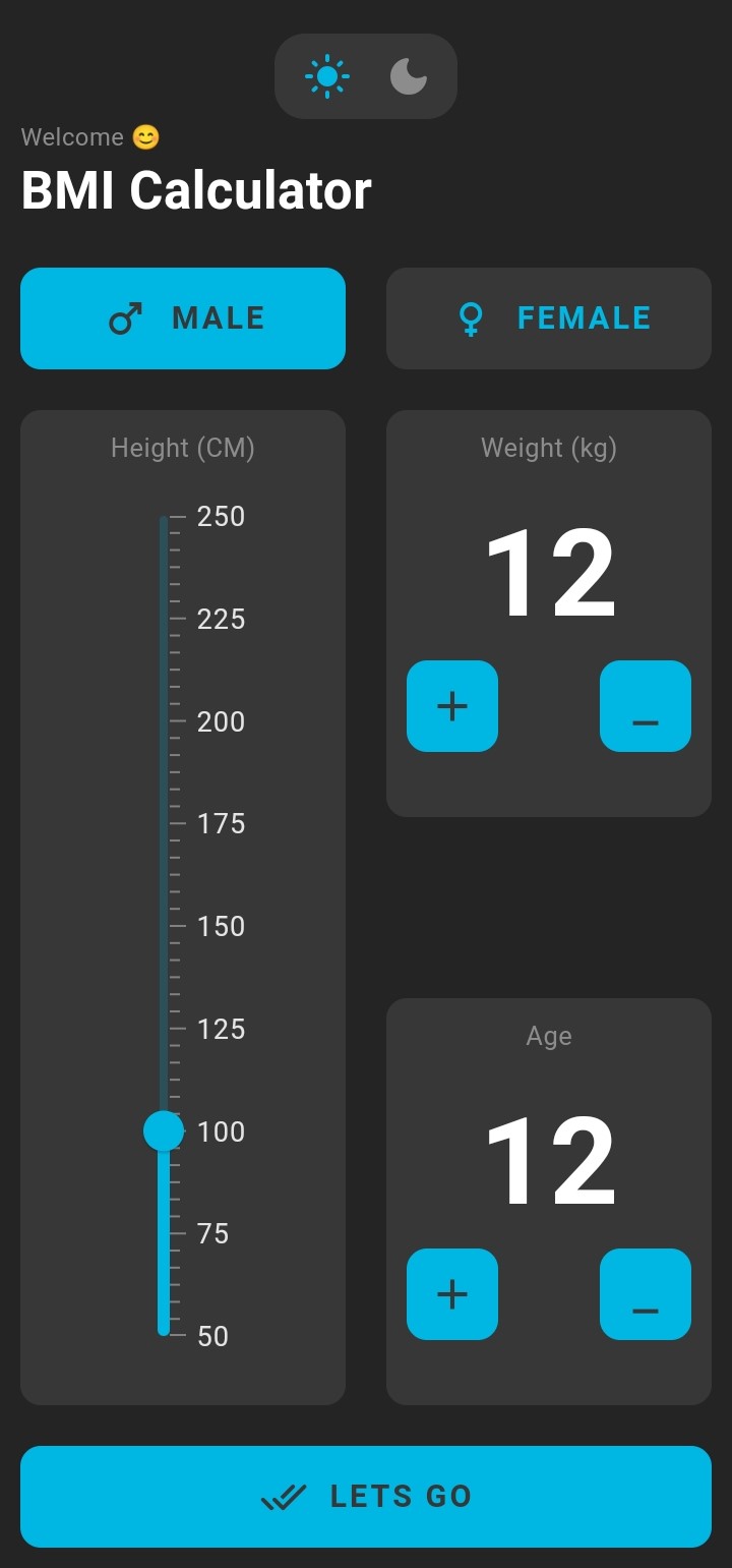 BMI CALCULATOR